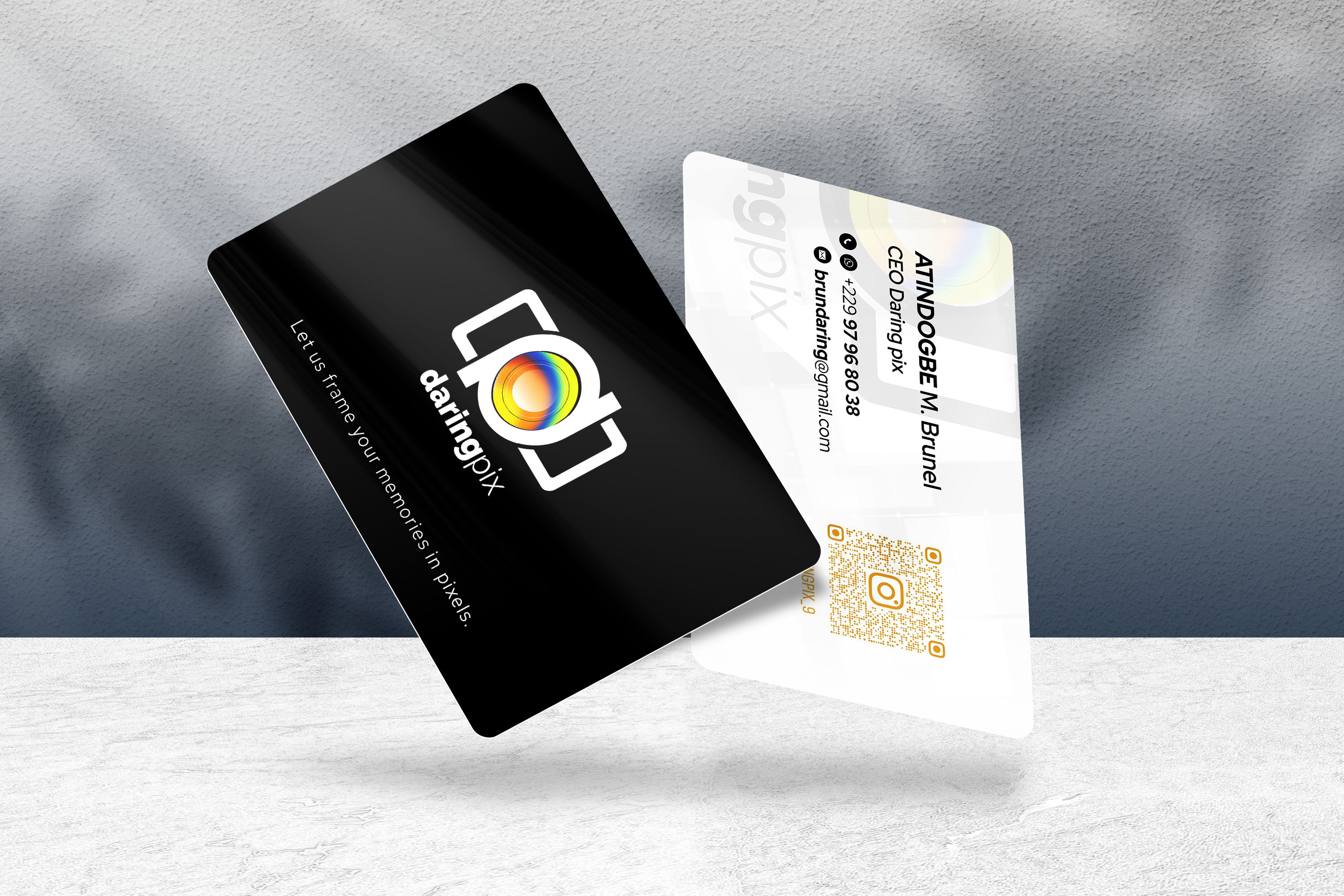 Conception de Cartes de Visite